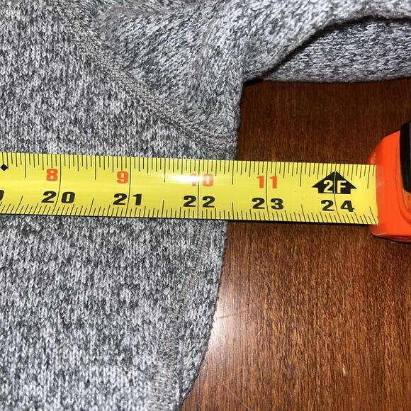 Patagonia Womens Better Sweater XL Gray Quarter Zip Fleece Pullover - Picture 5 of 5